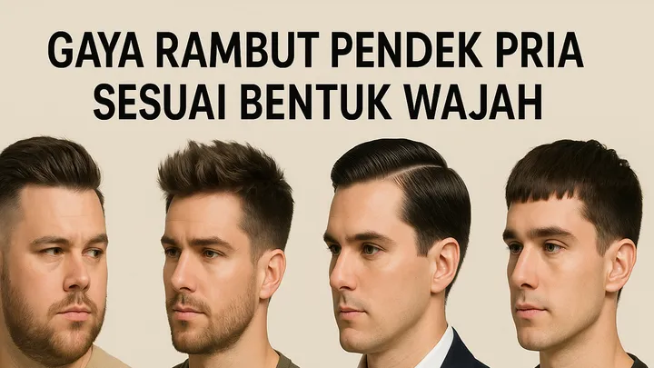 Tips Memilih Model Rambut untuk Pria agar Tampil Rapi dan Percaya Diri